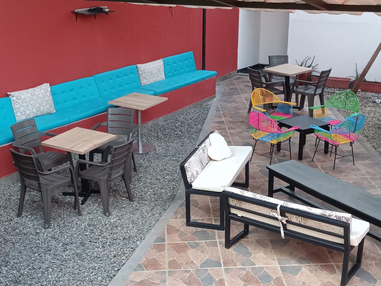 Terraza y zonas comunes
